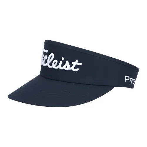 TITLEIST Хлопковая ткань UV-защита Мужские Головные уборы Синий