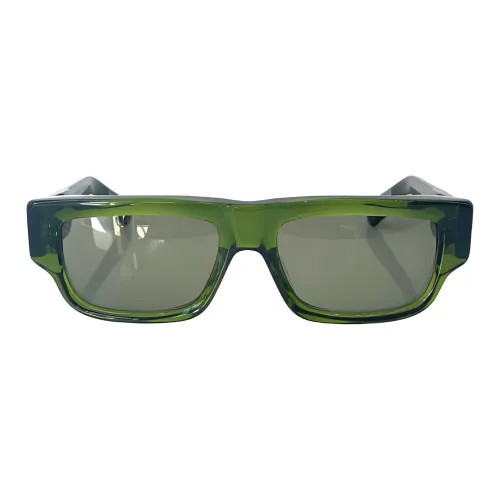 Chrome Hearts Квадратные Солнцезащитные Очки Мужские Зеленые