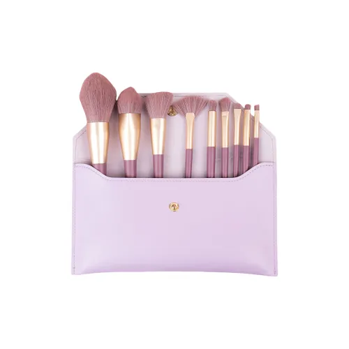 MUFY Little Фиолетовый Сладкий Potato 9 шт Набор кистей для макияжа Портативный Основа Мягкий