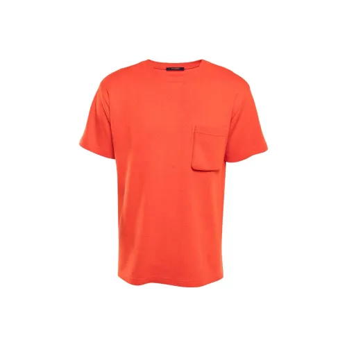 LOUIS VUITTON Оранжевые Красные Мужские T-рубашки