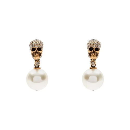 Alexander McQueen Серьги из бронзы Золотой Женские
