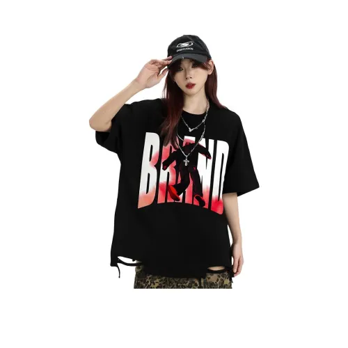 YEARNED Черная Унисекс Футболка