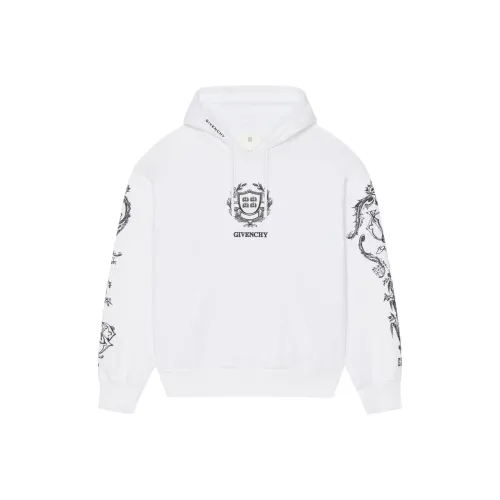 GIVENCHY SS24 Свитшот Мужской Белый