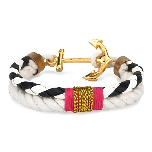 Kiel James Patrick Хлопок, лен, смесь, браслеты, унисекс