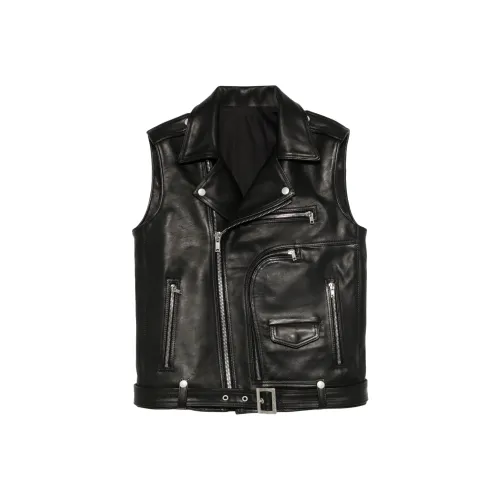 RICK OWENS Мужские черные жилеты