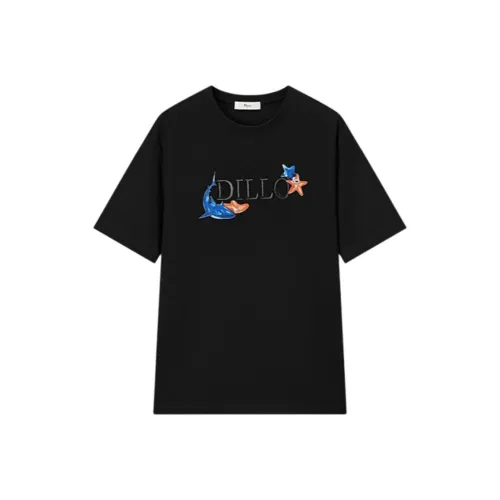 DILLO Мужские черные футболки