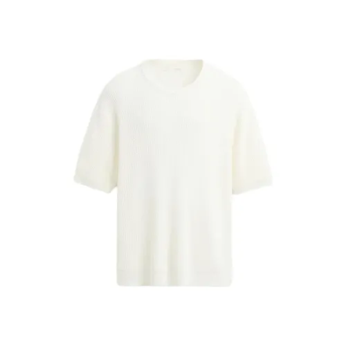 ZARA Белая Мужская T-рубашка