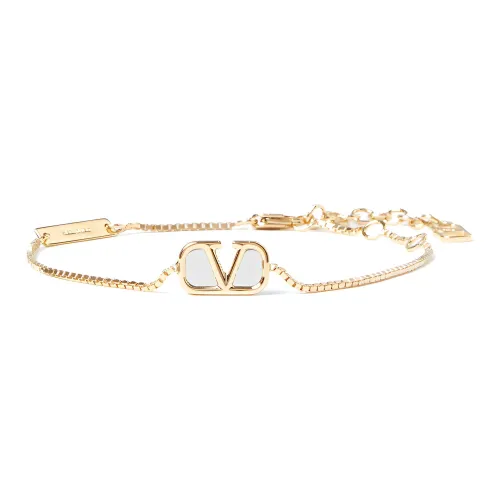 Valentino Металлические браслеты Золото Мужской
