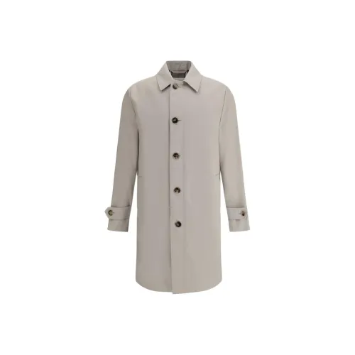 Burberry Серый Мужской Пальто