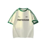 Абрикос и зеленый полосы