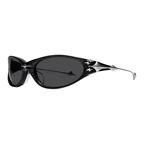 GENTLE MONSTER OVAL SUNGLASSES Унисекс Черный