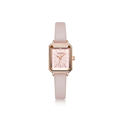 JULIUS JL Кварцевый механизм Часы Женские Часы Красный Циферблат