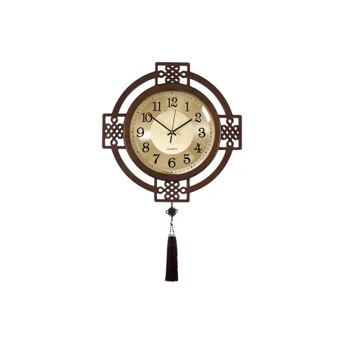 HENSE Механизм с плавным ходом секундной стрелки Wood Стена Часы Унисекс Кофе Циферблат часов HW8007
