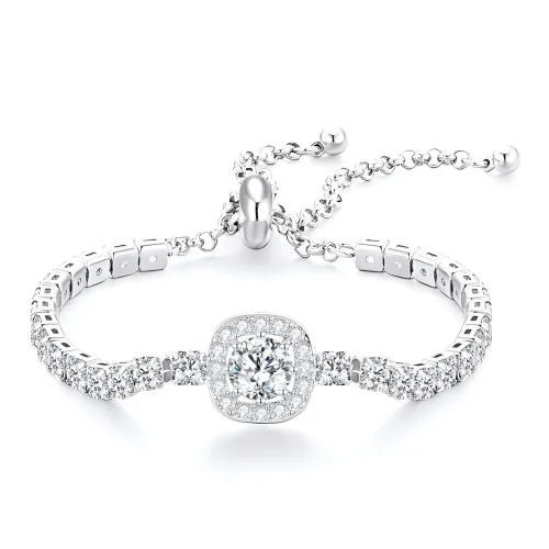 LAA 925 стерлинговое серебро браслеты Women's Silver