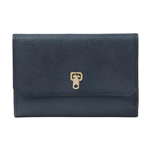 Valextra Brera Кожа Кошелек Женские Темно-синий