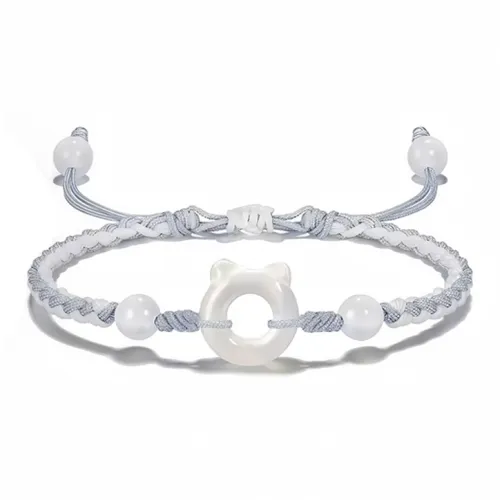 CUIRUYA Цветные браслеты с шнурками Унисекс