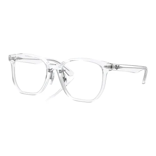 RayBan Acetate Square Оправы для очков Унисекс Прозрачный