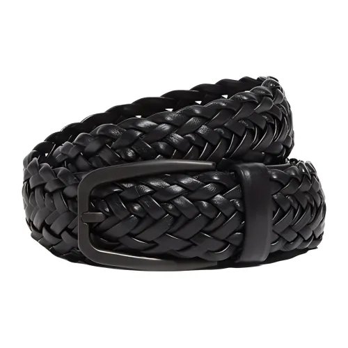 Ermenegildo Zegna Sheepskin Leather Belts Men's