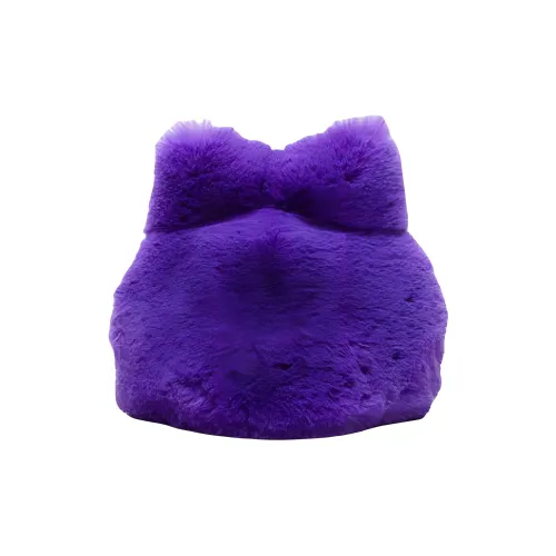 Acne Studios Искусственный мех Шапки и Кепки Унисекс Фиолетовый
