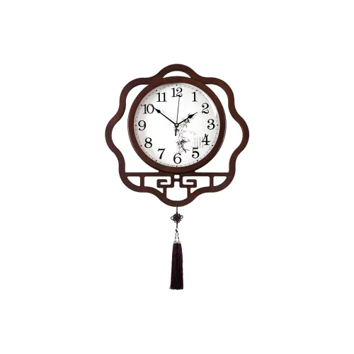 HENSE Кварцевый механизм деревянный настенный часы унисекс белый циферблат модель HW8004