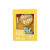 100 баллов Большая Желтая Коробка [2 шт Розовый + 1 Щетка]