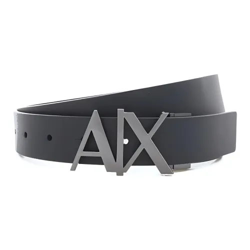 EMPORIO ARMANI Ремни из коровьей кожи Мужской Черный