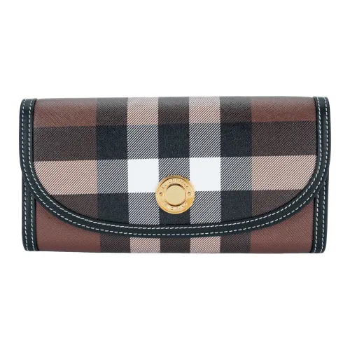 Burberry Кожа Кошелек Женские Коричневый