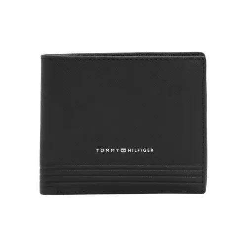Tommy Hilfiger Leather Wallet Men's Black