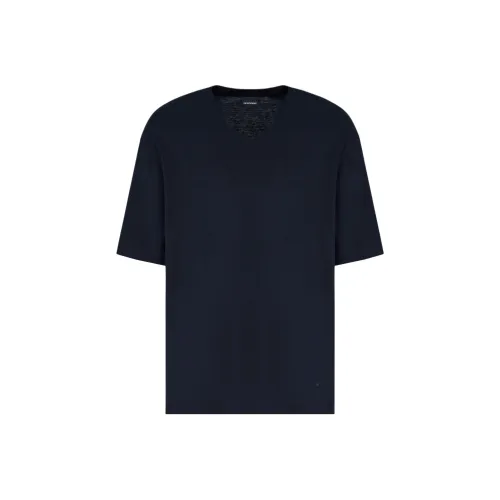 EMPORIO ARMANI Рубашка Мужская Морской Синий