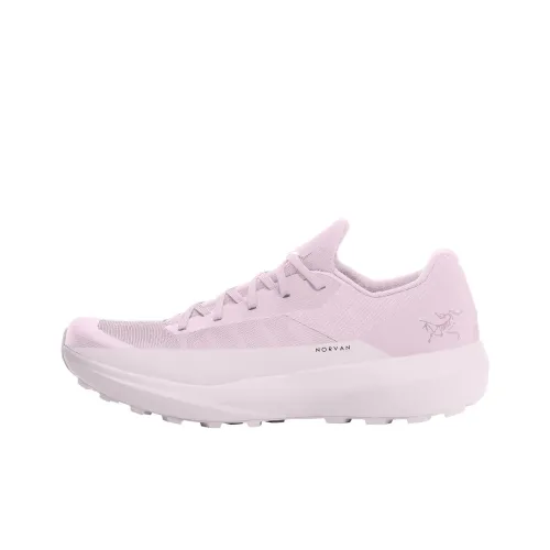 Arcteryx Norvan LD 4 Амортизация Износостойкий Низкий Топ RIDE Vibram® Megagrip Повседневные Беговые Кроссовки Женские Розовые