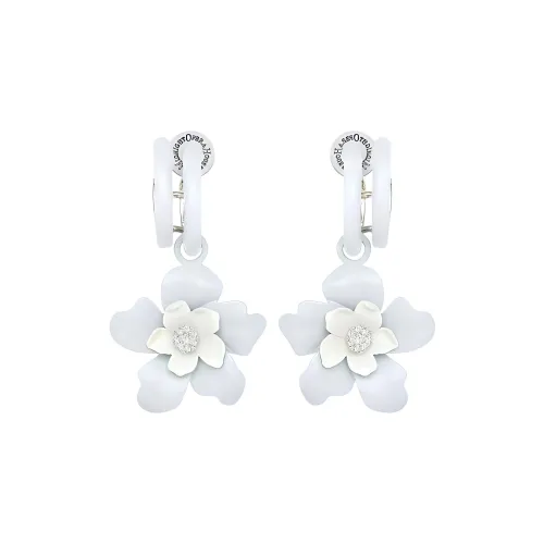 MIDNIGHT OPERA HOUSE Искусственный кристалл Серьги Женские Синие