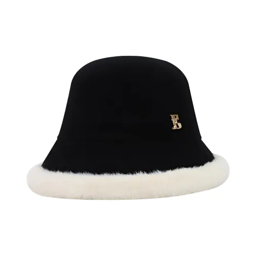 ELLE Овечья шерсть Шляпы ведра Женские