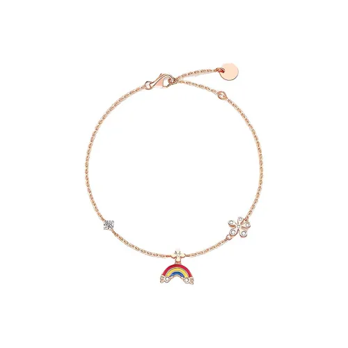 AWD Сплав Браслеты Розово-золотой Женские