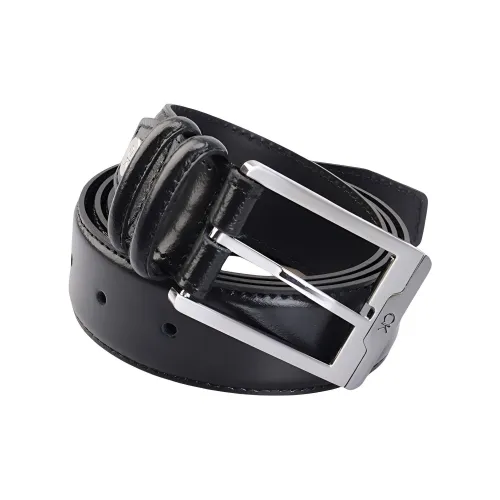 Calvin Klein Ремни из коровьей кожи, черные, мужские