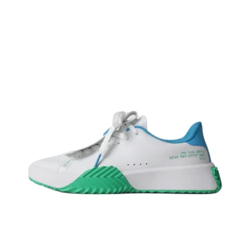 GFORE Golf Shoes Низкий Топ Белый Зеленый Женские