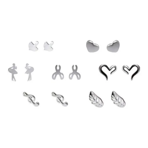 Серьги-гвоздики CHIMERA с медной платировкой женские