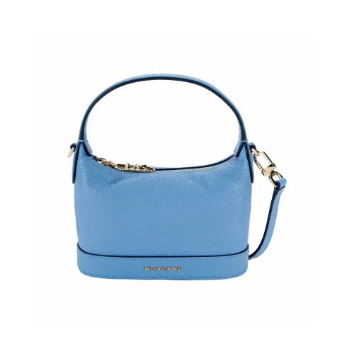 MICHAEL KORS Wythe Корова Кожа Сумка Сумка через плечо Сумка через плечо Маленькая Женская Светло-Синяя