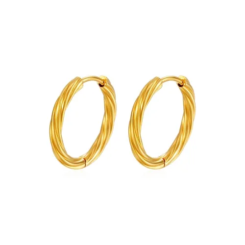 Серьги B Z из титановой стали унисекс золото серебро