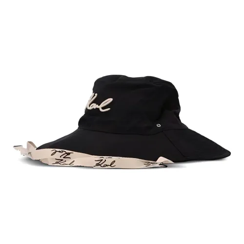 KARL LAGERFELD Полиэстер Шапки и Кепки Женские Черные