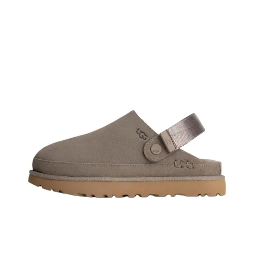 UGG Goldenstar Clog Low Топ Повседневная обувь Женская Серый