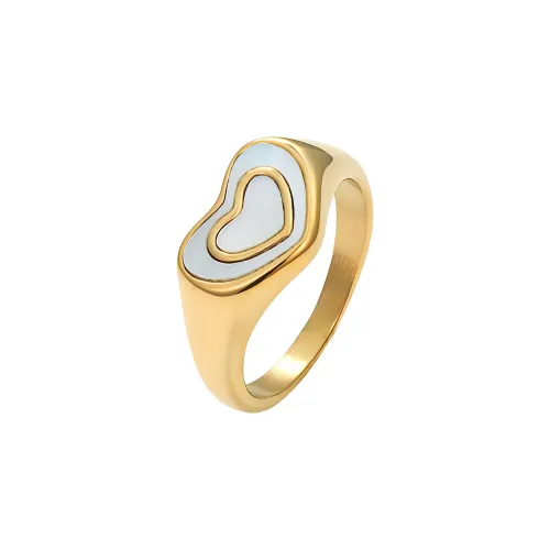 Exhibition Титановые стальные кольца Женские