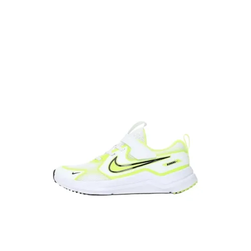 Nike Cosmic Runner Дышащая Поддержка Низкий Топ KIDS Lifestyle Shoes Белый Детский