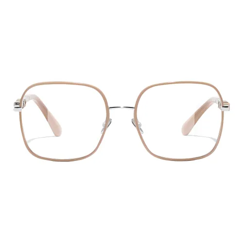 CHANEL Металл Квадрат Оправы для очков Женские Золото