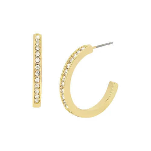 STEVE MADDEN Металл Стекло Серьги Женские Золотой