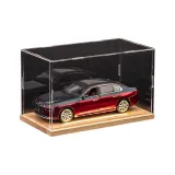 BMW I7[Красный] + Массивная древесина Пыльная крышка