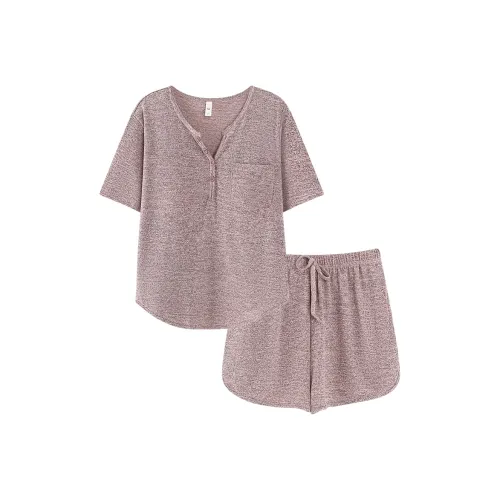 ROMANTIC·SPRING Пижамный комплект Женский Кофейный