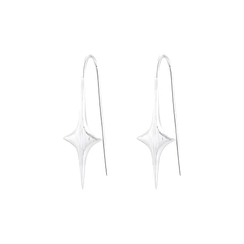 EAR PARTNER Серьги с серебряной иглой для женщин