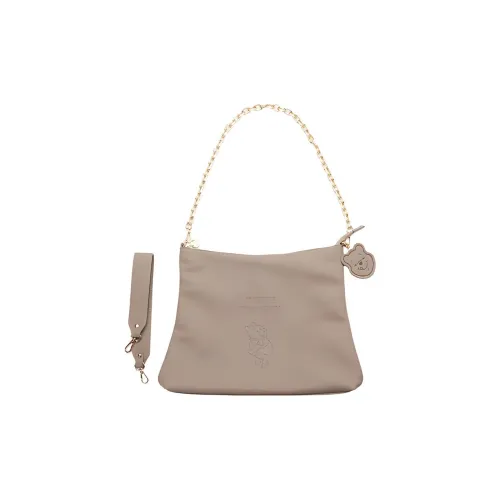 Disney ПУ (полиуретан) Сумка через плечо Тоут Сумка Сумка для покупок Сумка через плечо Сумка Большая Женская Светло-Кофейная