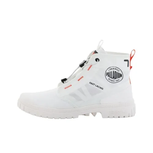 Палладий SP20 Противоскользящий Устойчивый к истиранию Высокий Топ Повседневная обувь Женская Белая