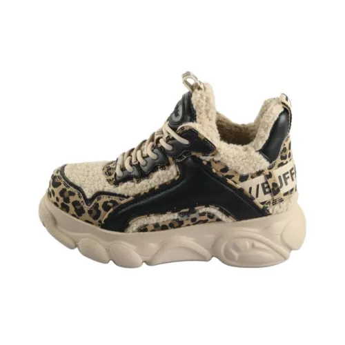 Buffalo Casual Low Top Коричневый Черный Унисекс